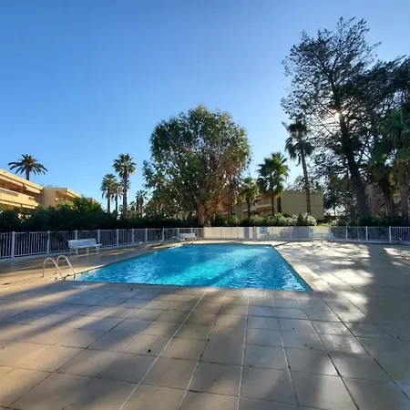 Apartment L'eden - Spacieux 3p Bord De - Juans Les Pins Antibes