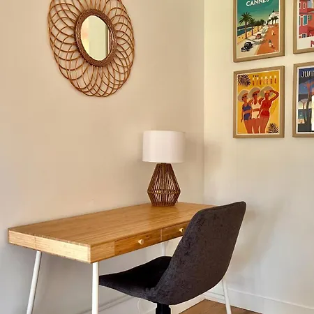 L'eden - Spacieux 3p Bord De - Juans Les Pins *