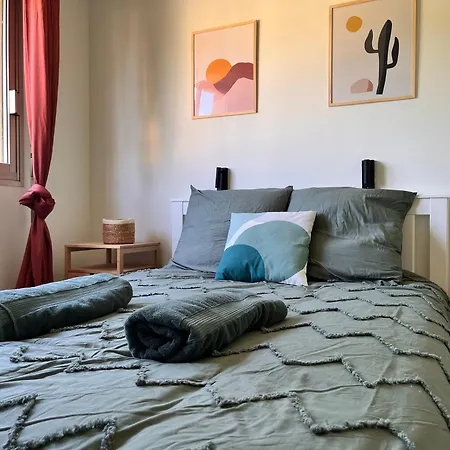 Apartman L'eden - Spacieux 3p Bord De - Juans Les Pins Antibes