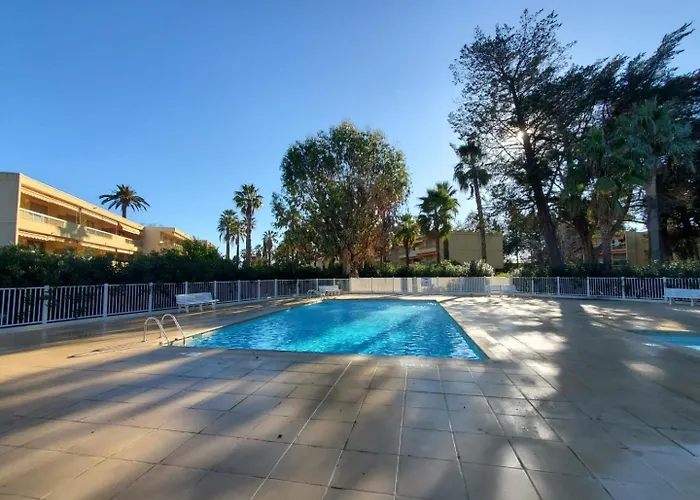 Apartman L'eden - Spacieux 3p Bord De - Juans Les Pins Antibes