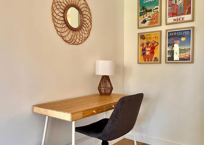 L'eden - Spacieux 3p Bord De - Juans Les Pins *