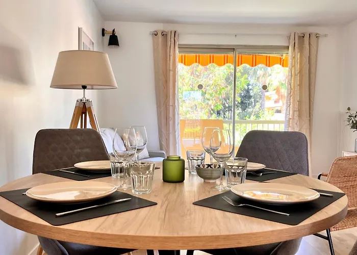 Apartman L'eden - Spacieux 3p Bord De - Juans Les Pins